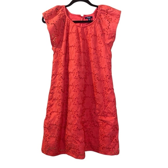 Women’s Hatley Kaia Eyelet Dress Medium Rouge Red - Picture 1 of 11